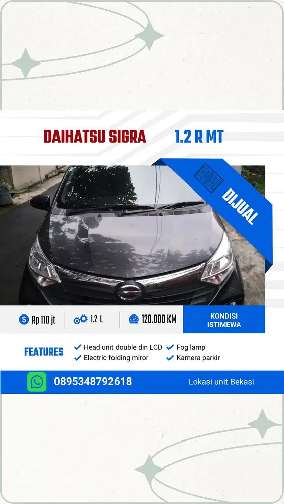 DAIHATSU Sigra 1.2 R MT