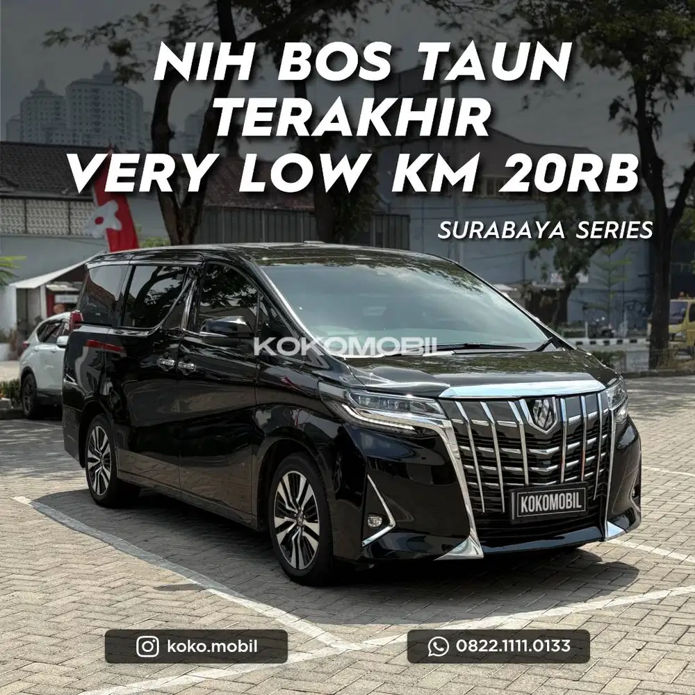 [KM 20RB] TOYOTA ALPHARD G AT 2022