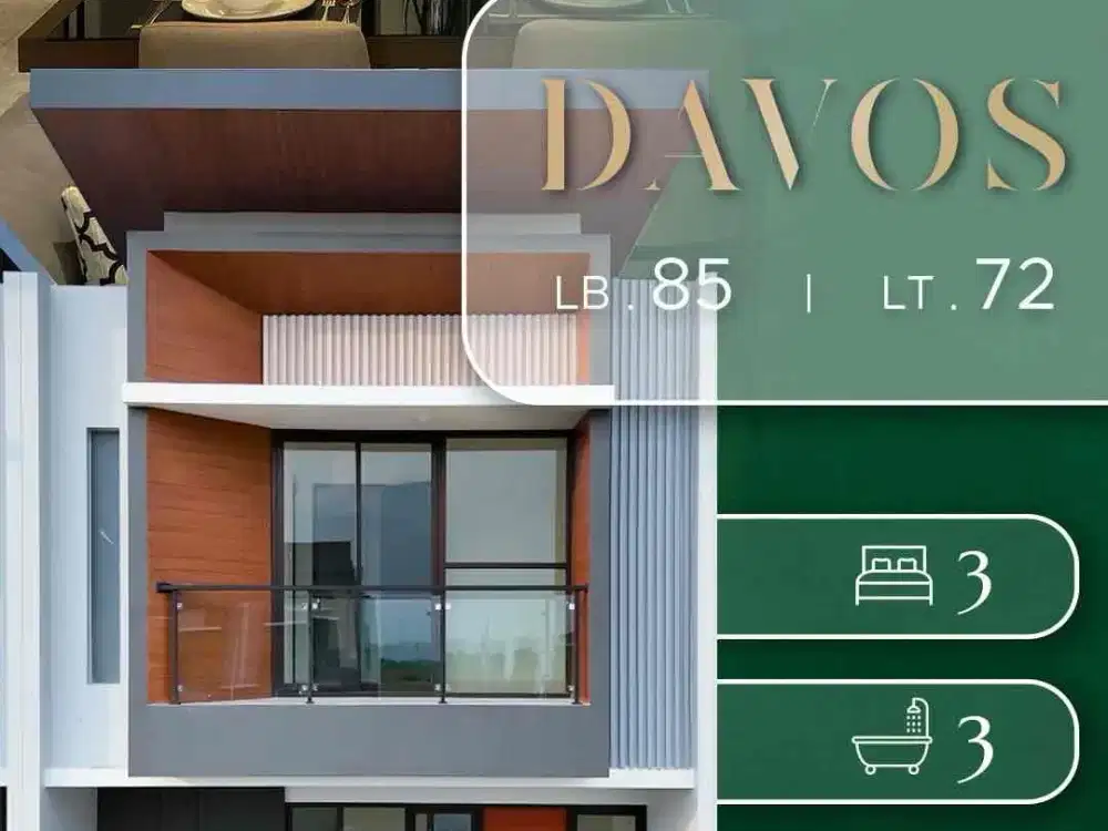 RUMAH MEWAH 2 LANTAI DP 0, TAMAN - SIDOARJO