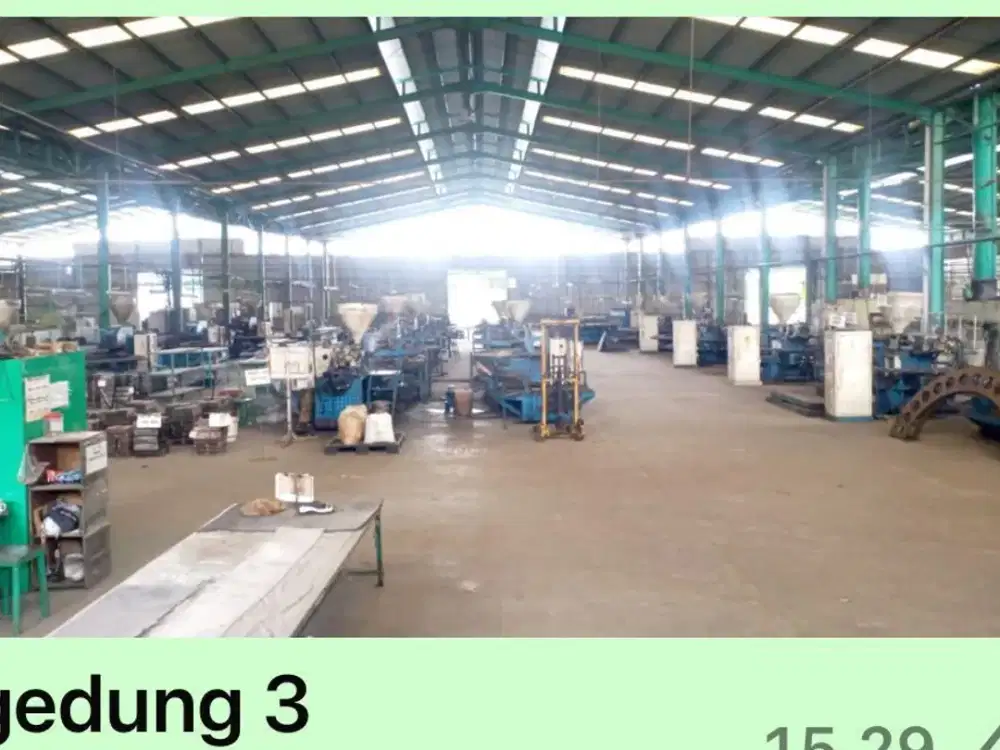 Dijual Cepat Pabrik Baru Di Jalan Mauk Moh Toha Tangerang