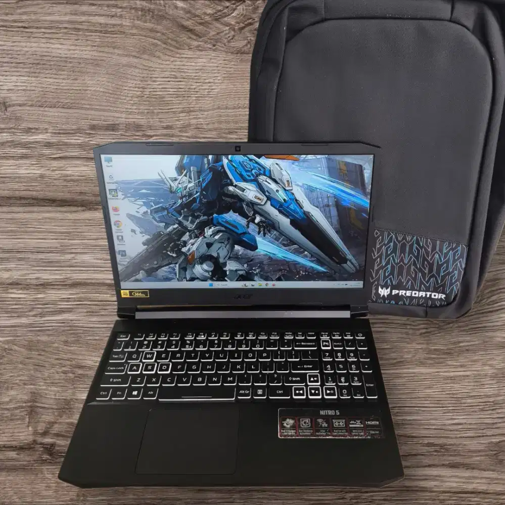 ACER NITRO PREDATOR AN515-57 Core i9 Gen 11 Dual VGA Nvidia RTX 3060