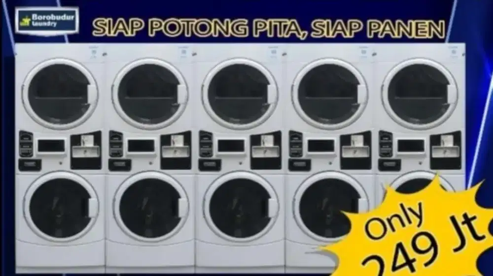 paket mesin cuci coin