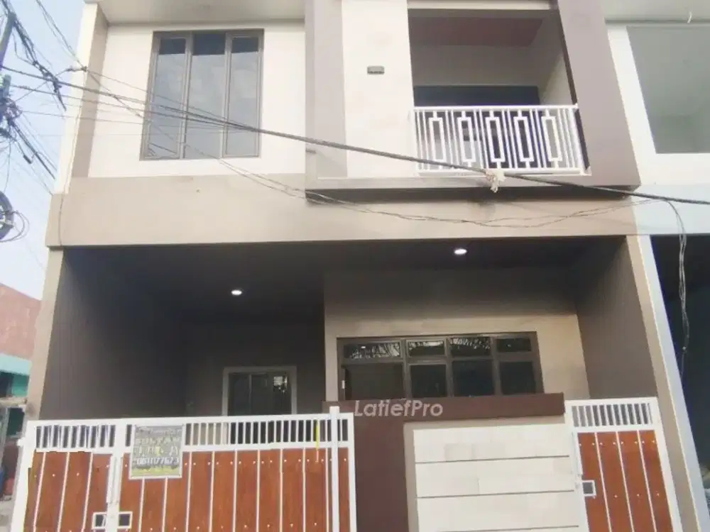 Rumah Coklat Harga Merakyat Kemana2 Dekat