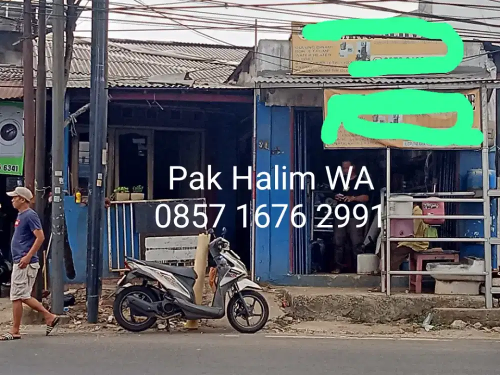 Dua unit kios BU pas utk usaha apa aja di jalan raya Pd Pinang Jaksel