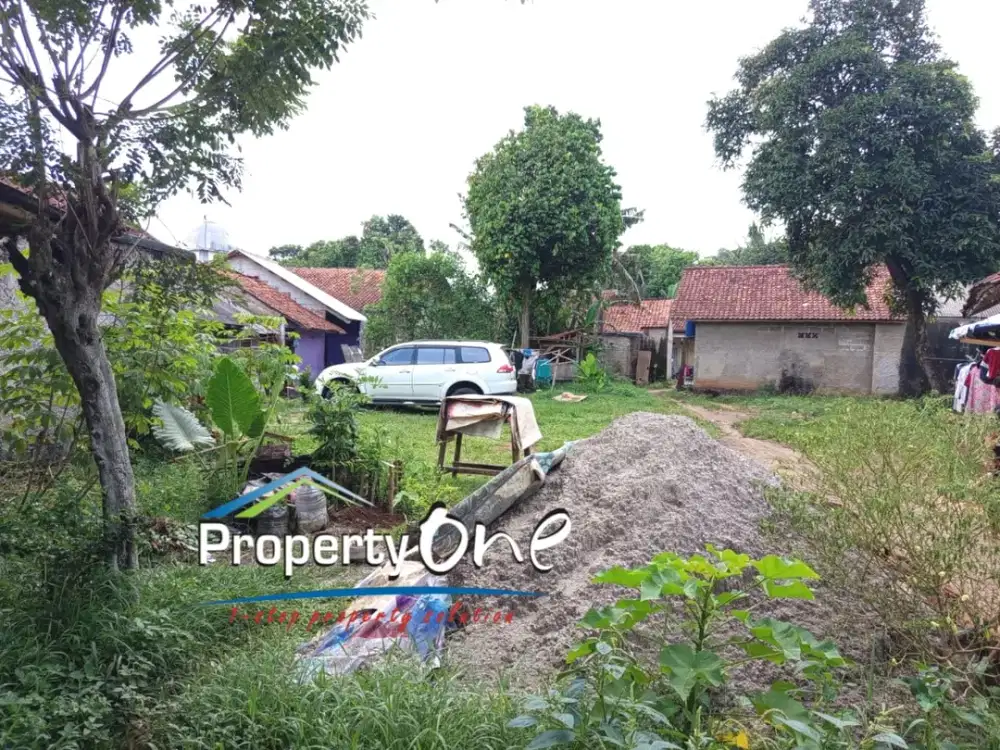 Dijual Tanah / Kavling Gang Musholla Istiqomah Pabuaran Gunung Sindur Bogor