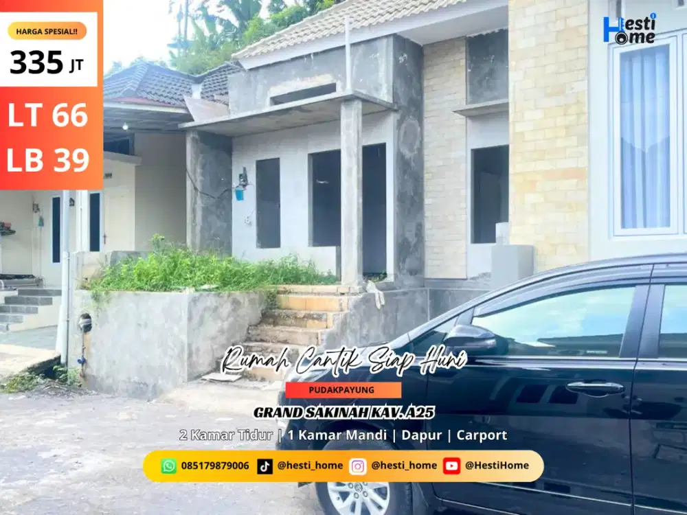 Rumah Baru Banyumanik Cuma 335 Juta – Siap Huni & SHM!