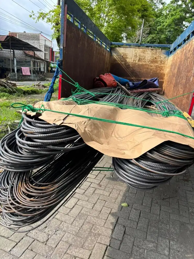 Besi beton ulir polos as ks ls dll