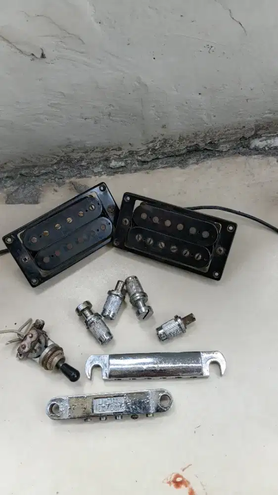 Pickup dan bridge copotan epiphone special 2