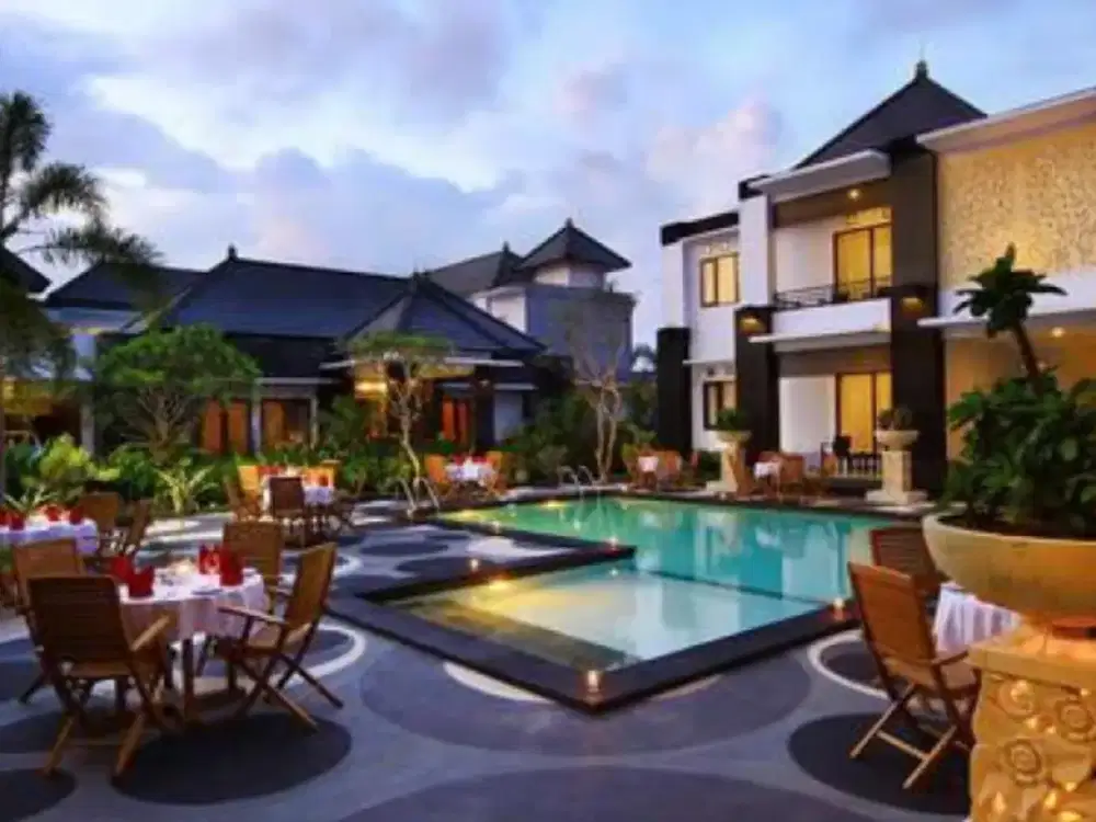 Dijual Hotel Operasional Aktif di Lokasi Emas Bali