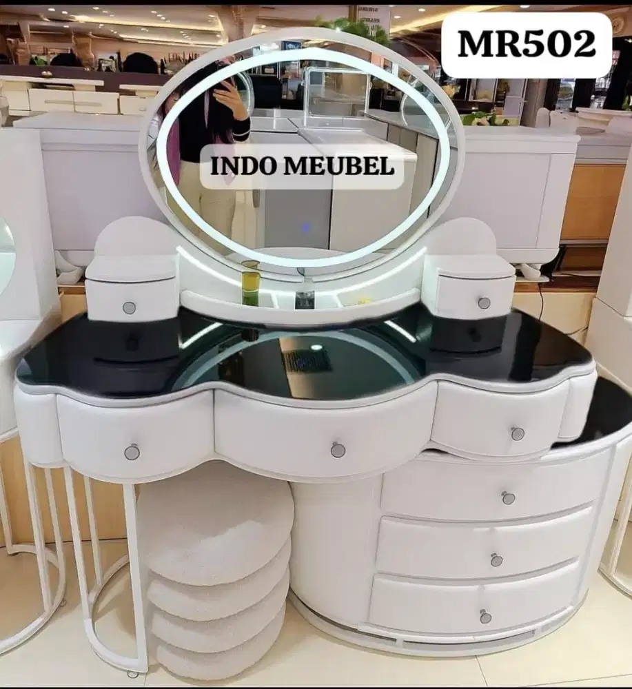 MEJA RIAS IMPORT LAMPU LED JUMBO NEW MODERN KEKINIAN