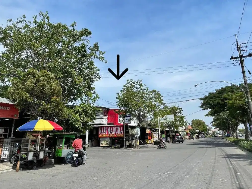 Rumah Usaha/Foodcourt di Jalan Utama Deltasari Indah Sidoarjo