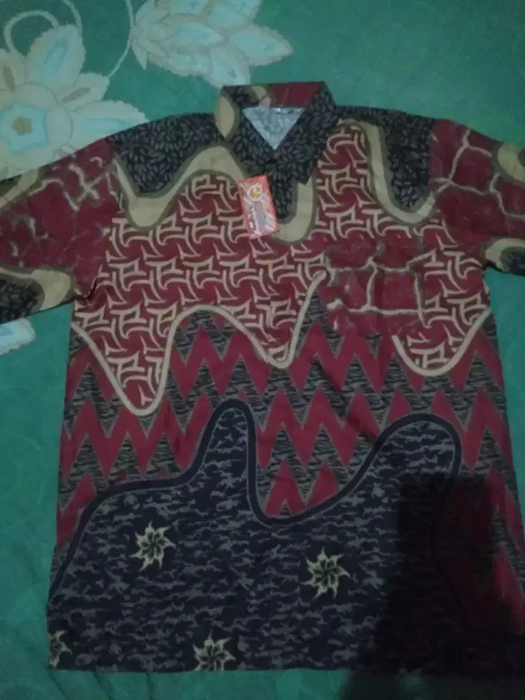 Kemeja batik baru jual cepat