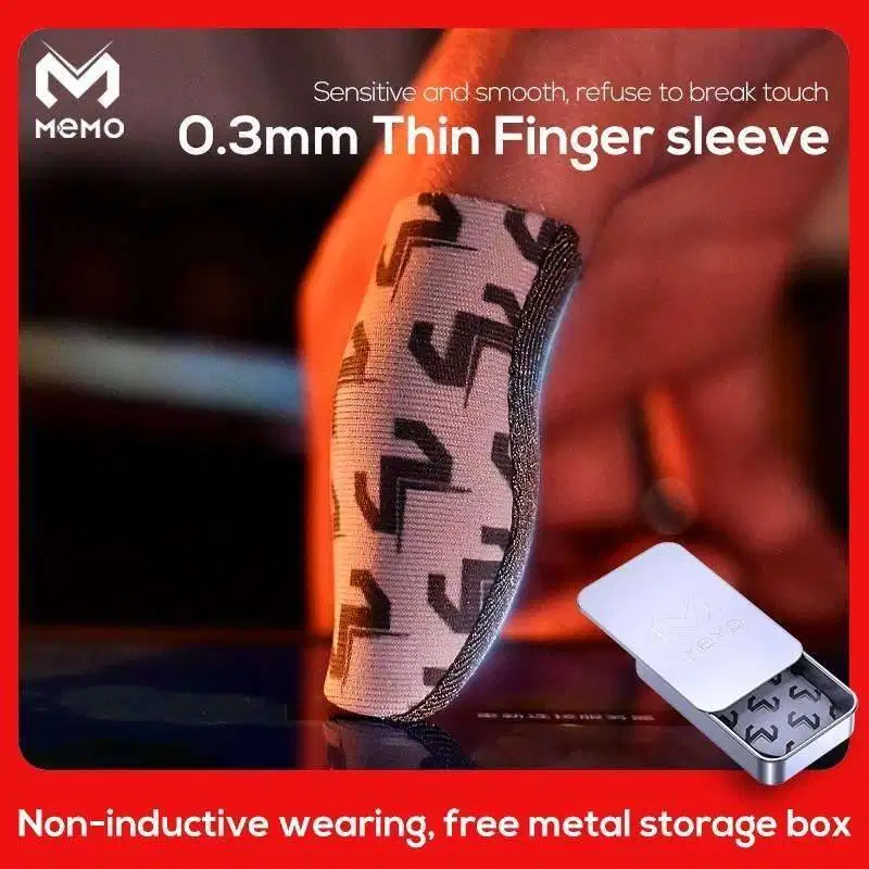 Sarung Jari Jempol MEMO FS04 Finger Sleeve Gaming Elastis Anti slip 1