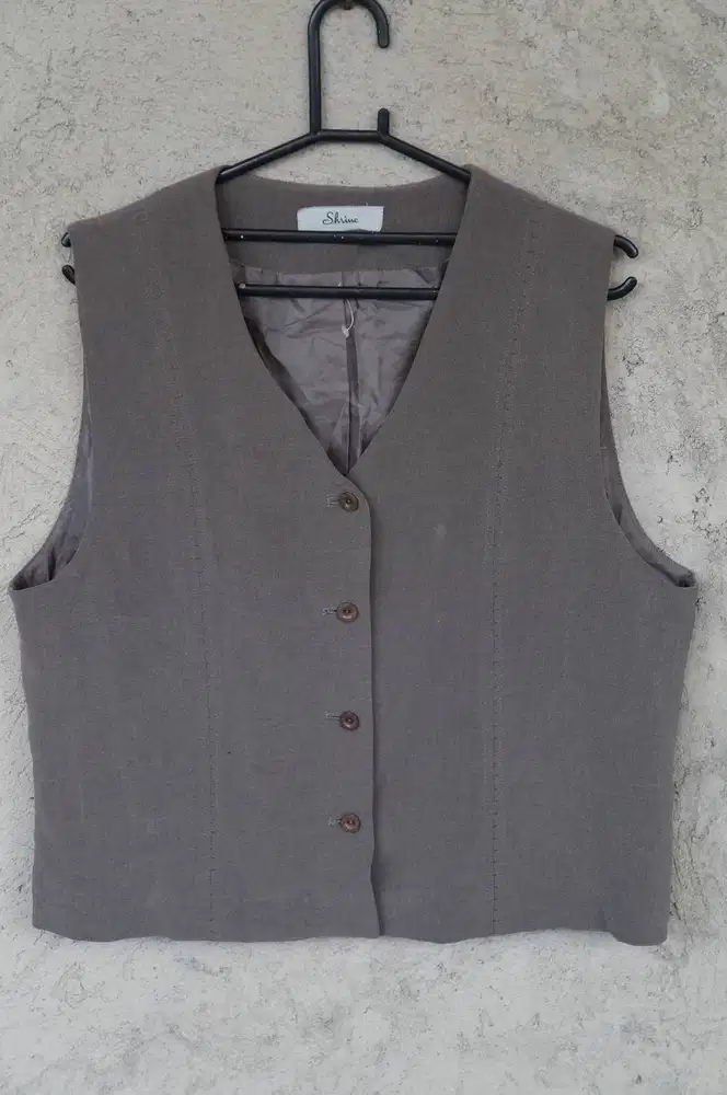 Outer Vest Wanita | Rompi Wanita Preloved | Luaran Outer Vest