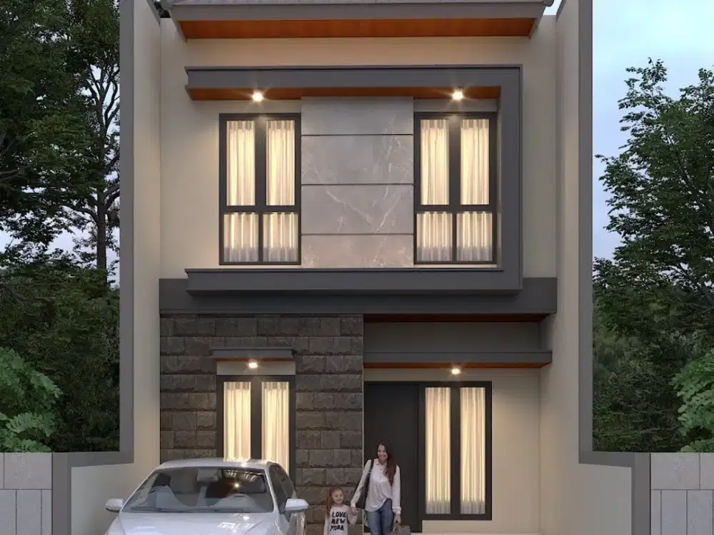 Rumah Baru Murah di Puncak Permai, Surabaya