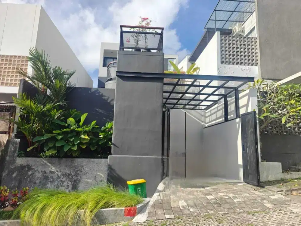 Rumah minimalis ada kolam renang uluwatu bali