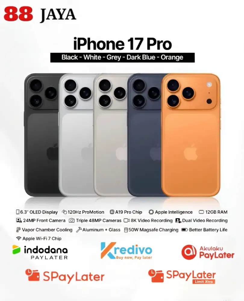 READY iPhone 17Pro Garansi Resmi