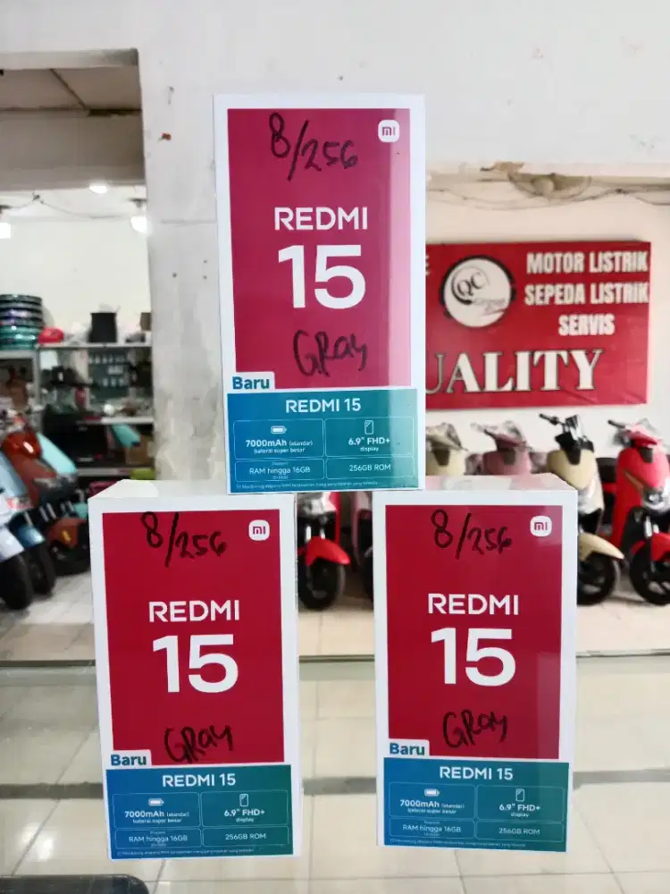 Terbaru Redmi 15 dengan Baterai 7000mAh nihh guyss