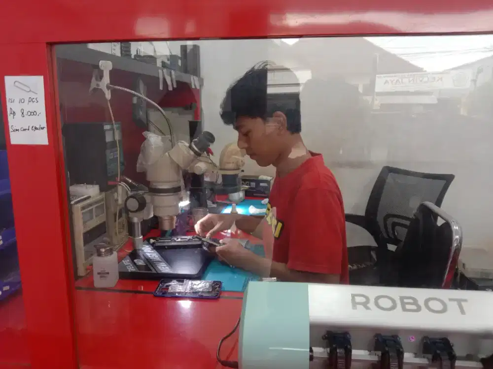 servis handphone program dan mesin