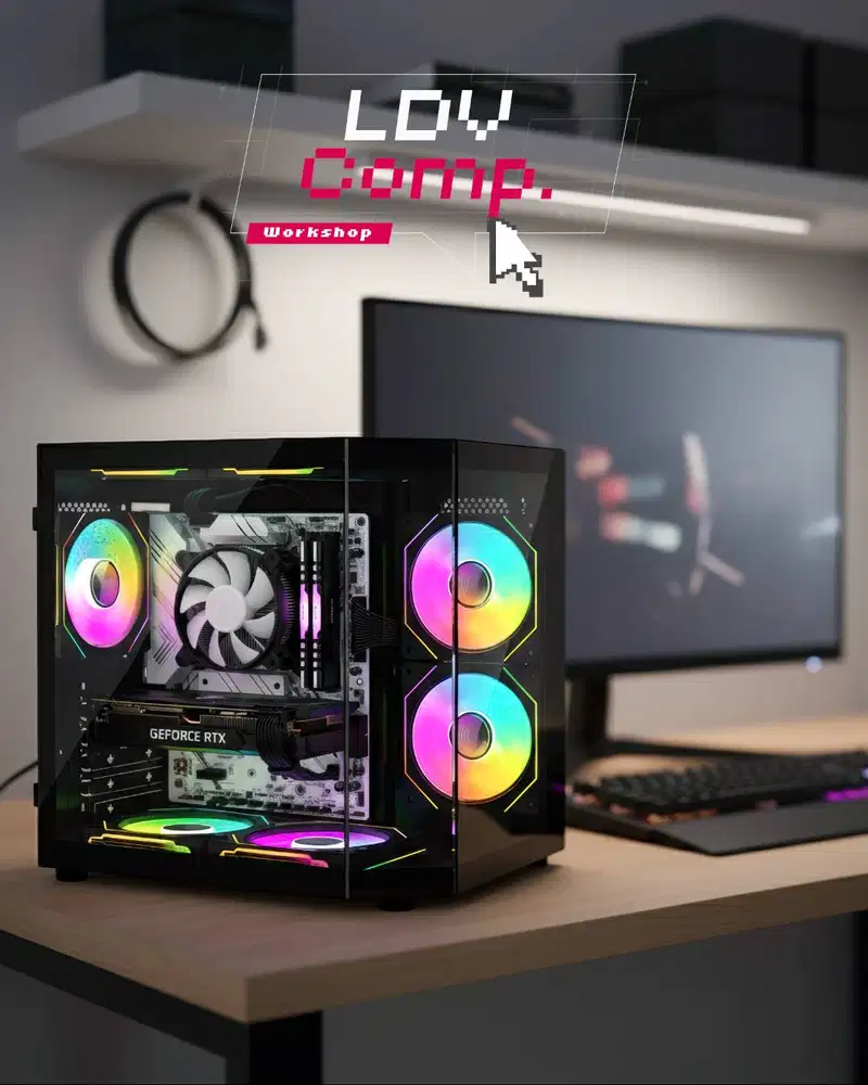 PC Rakitan Gaming core i3 gen13 RTX5050
