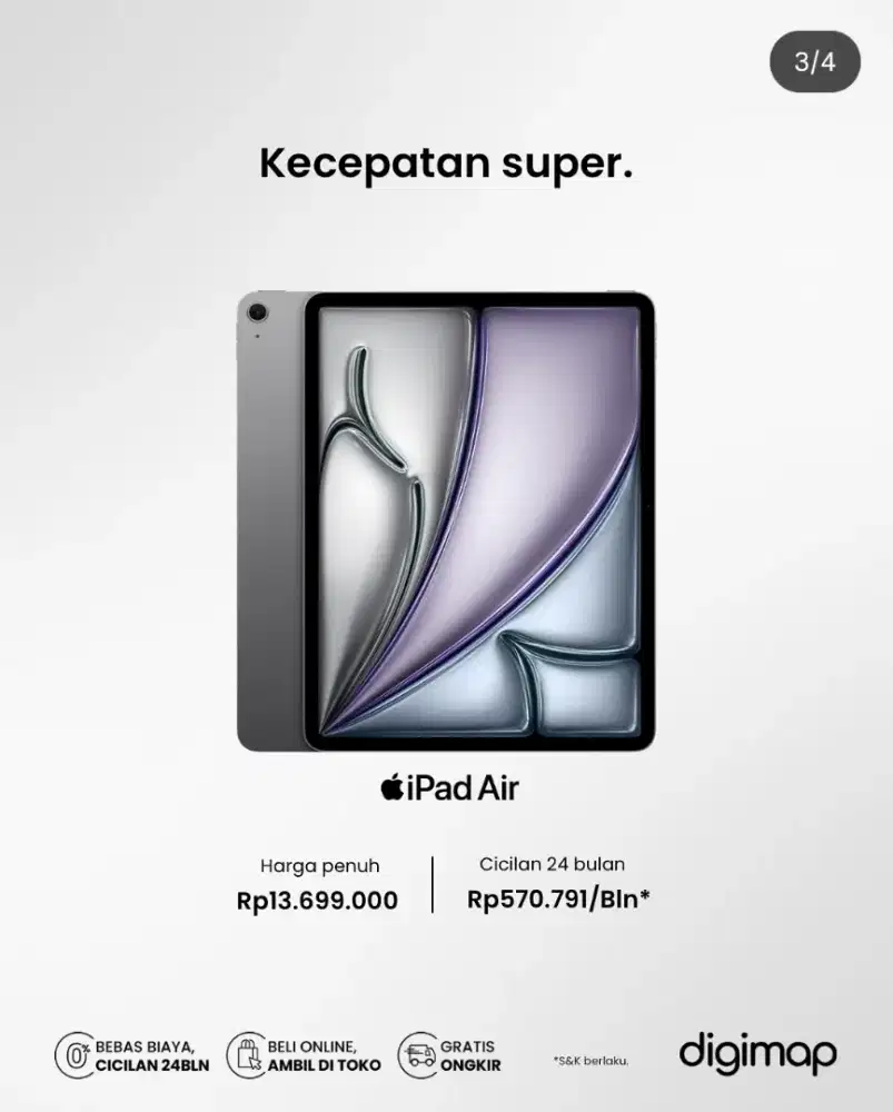 IPAD AIR M3 WIFI ONLY 128