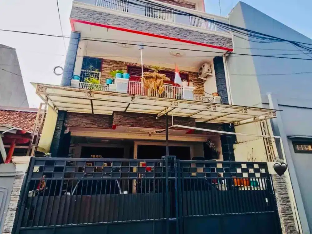 Dijual Rumah 3 Lt Rawa Badak Jakarta Utara Cocok Kost2 an