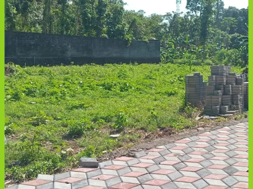 Tanah SHM Pekarangan Jogja 1 Km dari Kampus UII Kaliurang