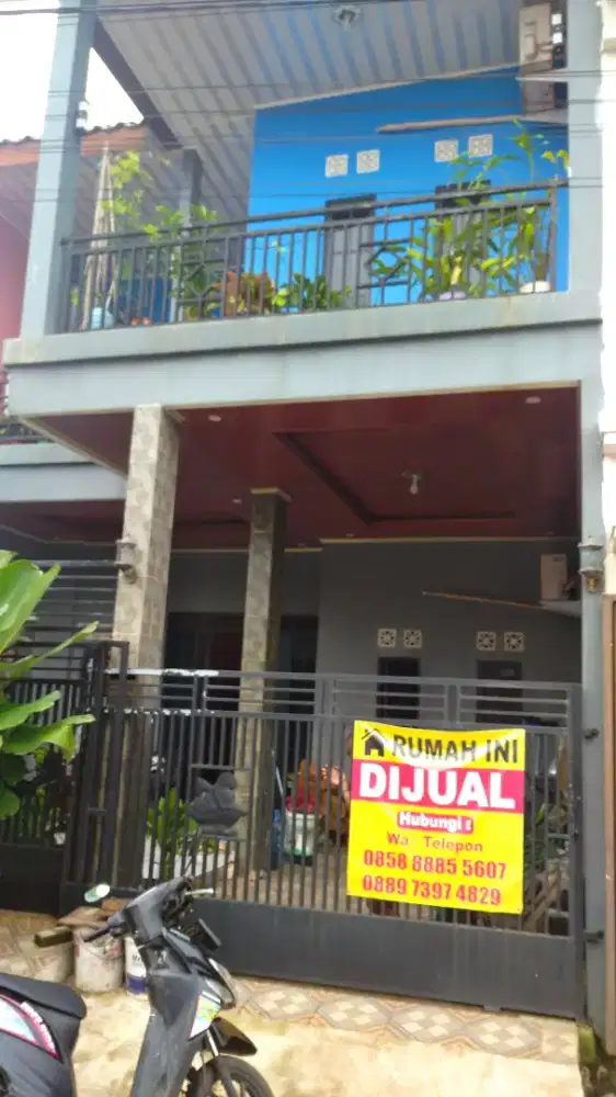Dijual Cepat Rumah 2 Lantai Cantik dan Kokoh, Pondok Petir Bojongsari