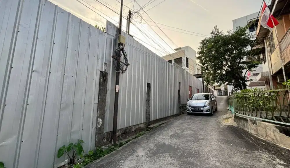 di jual tanah di kota palembang kopral daud 100meter dari sudirman