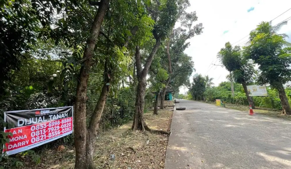di jual tanah di jalan mp mangku negara kenten palembang