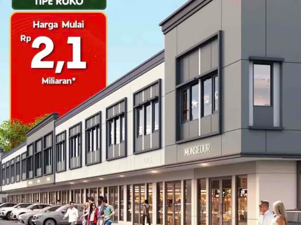 ruko maggiore fresh market gading serpong pasar modern 2