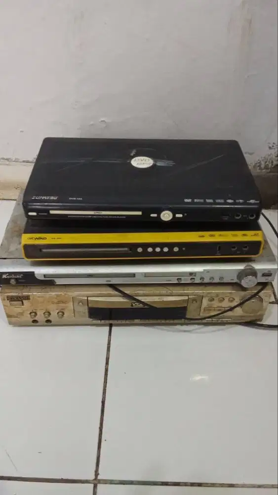 Dvd dan vcd player Bekas Untest