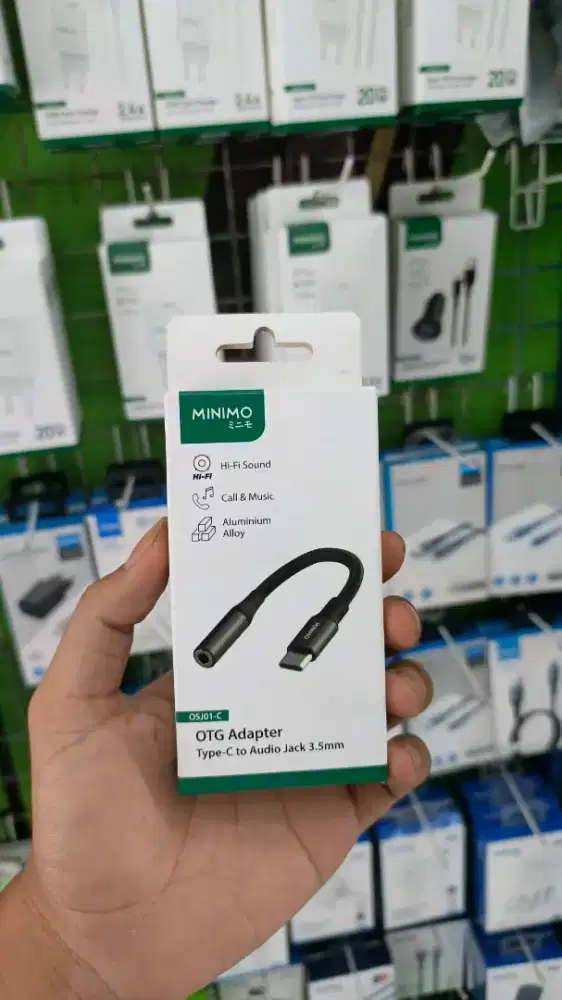 SPLITTER TYPE C TO JACK MINIMO OSJ01-C