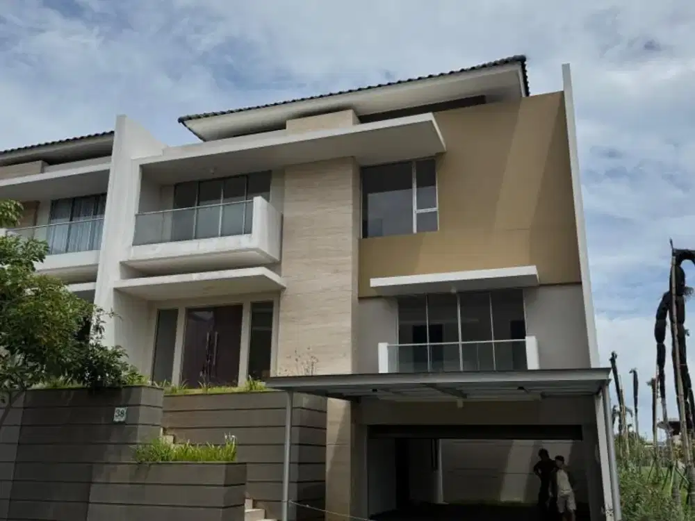 rumah pik golf island 12x20 tipe maple,3 lantai,brand new