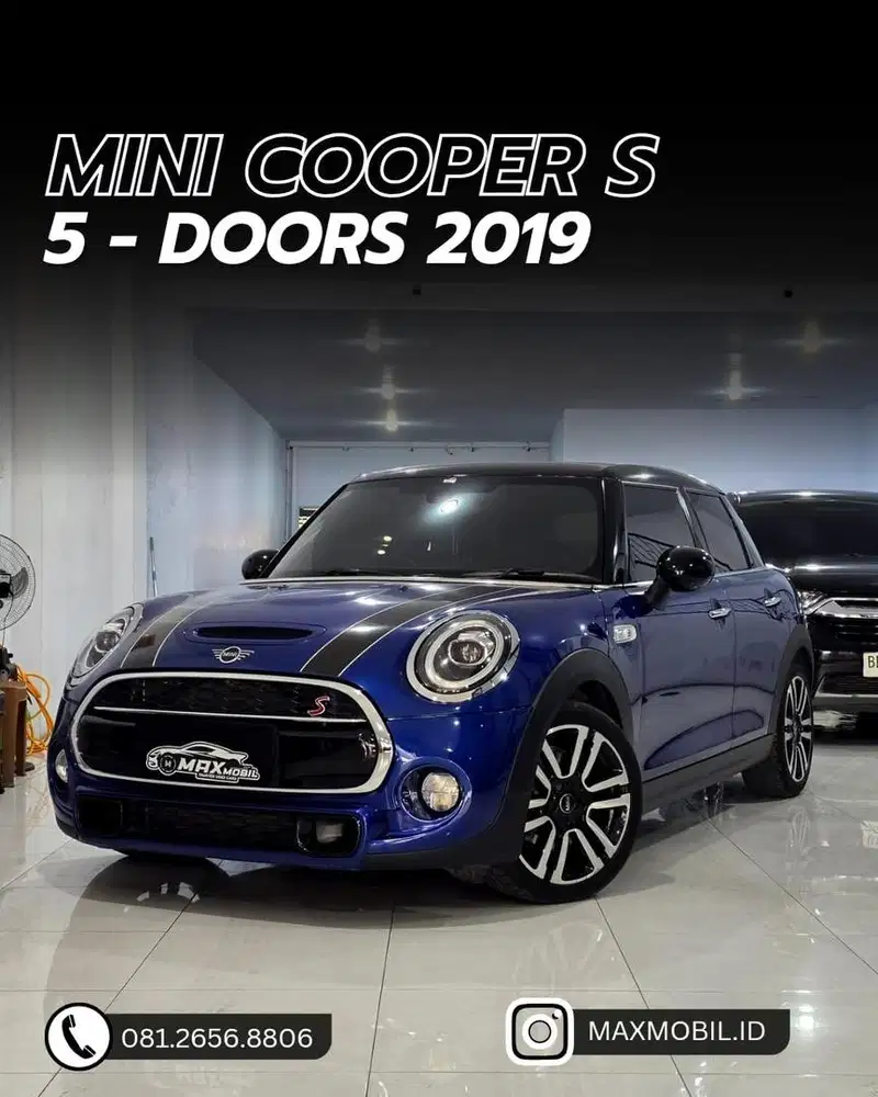 [ODO 16RB‼️] MINI COOPER S 5 Doors 2019 pemakaian 2020