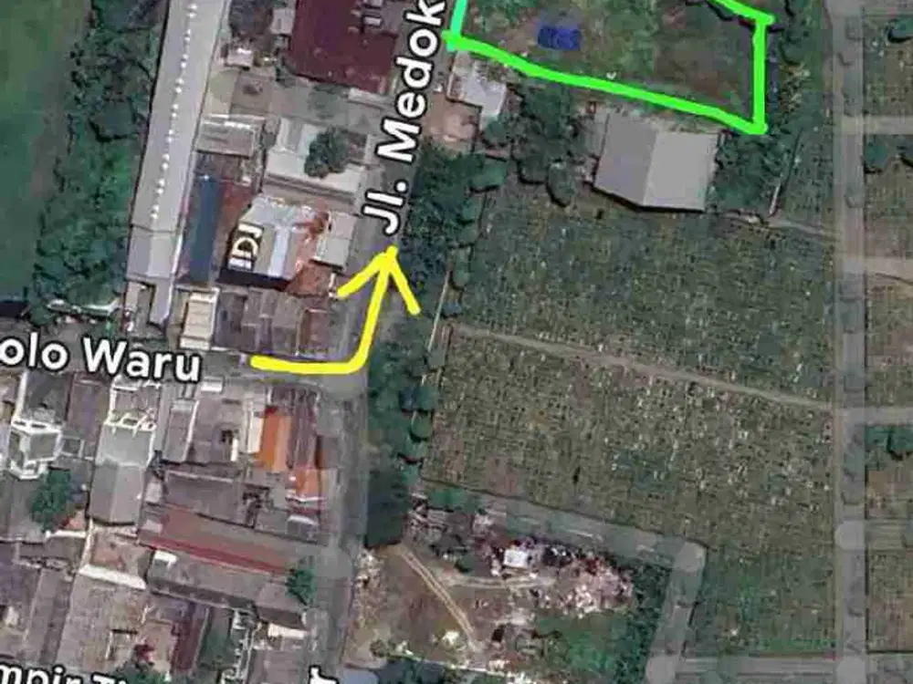 jual cepat tanah nol jalan raya keputih