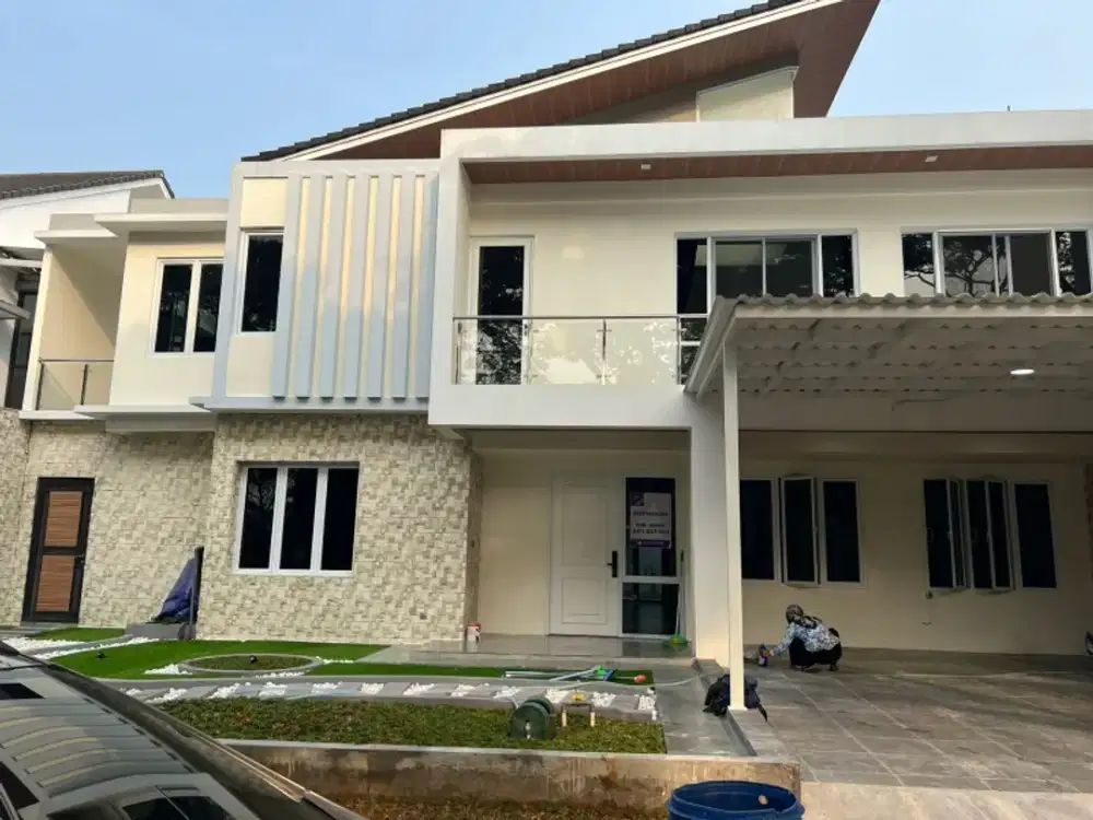 Disewakan Rumah Cluster Vasa Residence Swimming Pool Lippo Cikarang