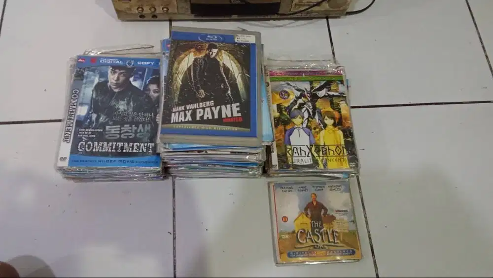 Kaset Dvd, Vcd, ps2, games pc dan program pc