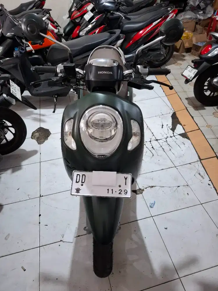 Honda Scoopy 110cc 2024 hijau