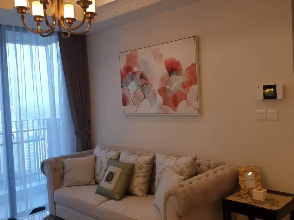 Disewakan Apartemen Casa Grande Tower Bella 3 Bedrooms 120 M2 New Furnish Jakarta Selatan