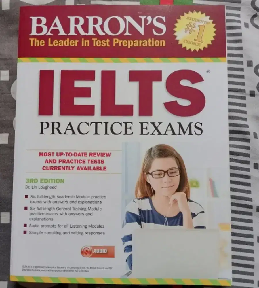 BARRON'S IELTS PRACTICE EXAMS WITH AUDIO