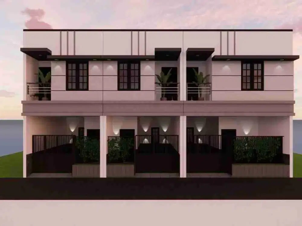 Rumah Baru Bagus 2 Lantai Bisa KPR dekat Raya Condet