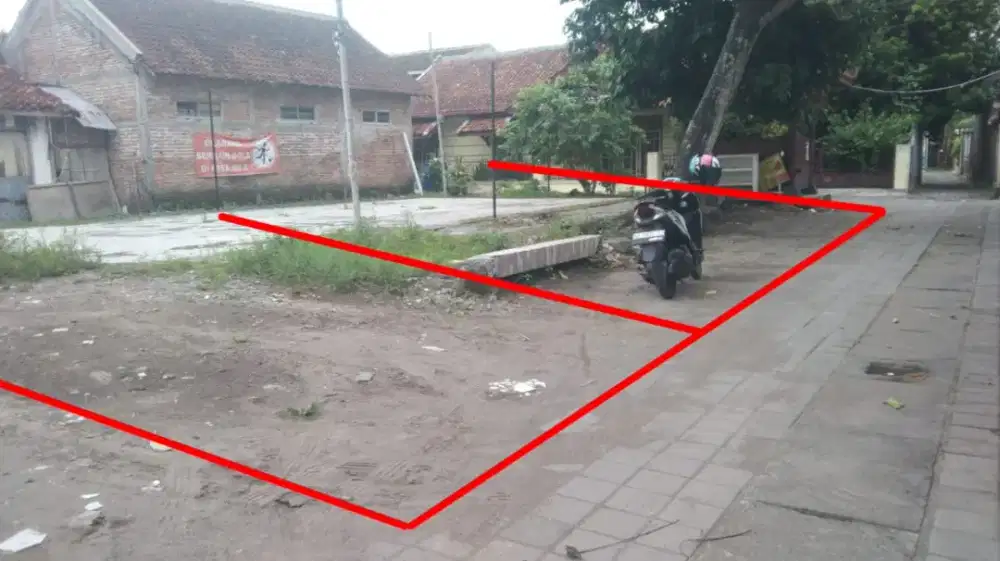 Tanah Istimewa Strategis barat Malioboro dekat SMA Negeri 1 Teladan