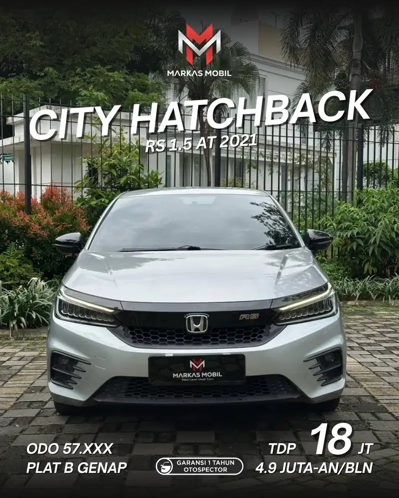 Honda City RS 1.5 HB CVT 2021