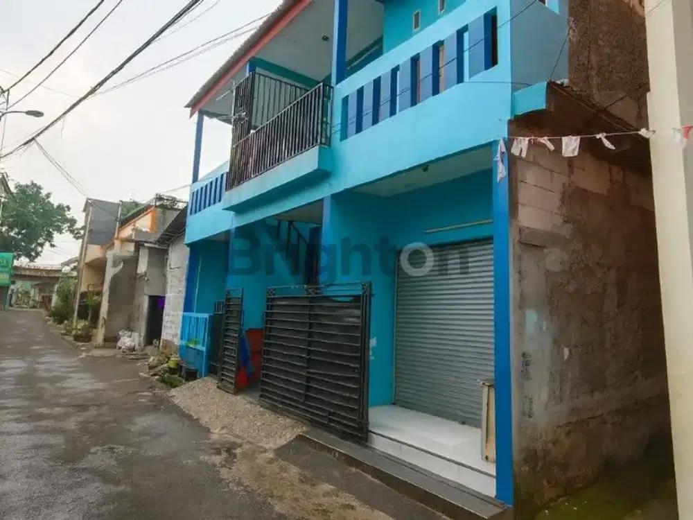Rumah Bonus Kontrakan 2 Pintu dan Warung Pulo Gebang