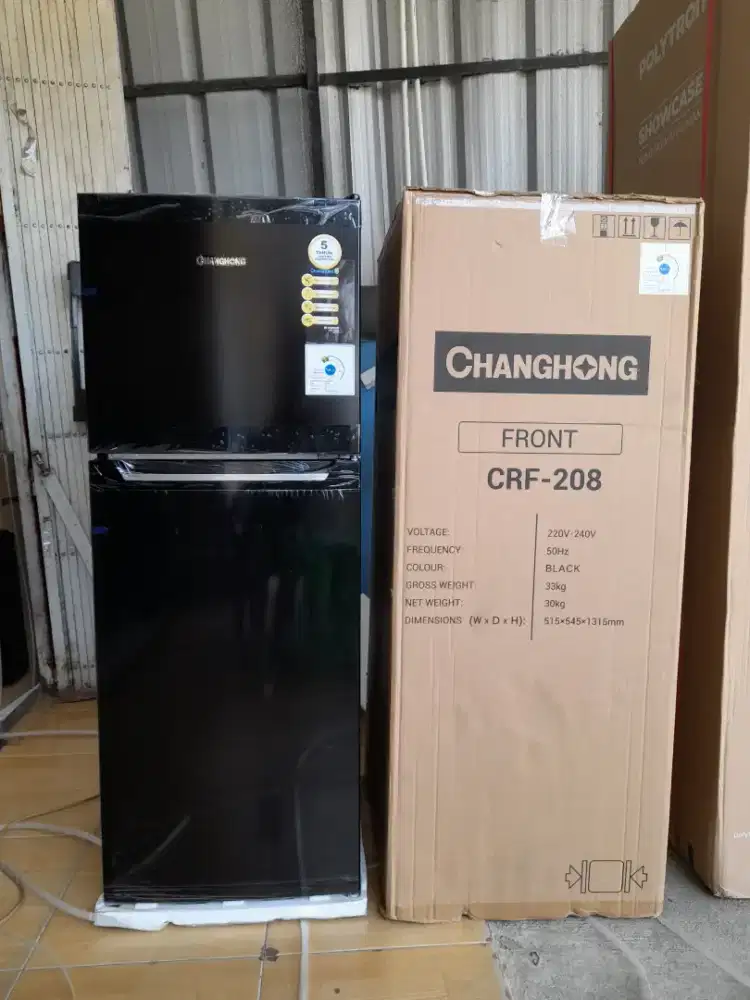 KULKAS CHANGHONG 2 PINTU CRF-208