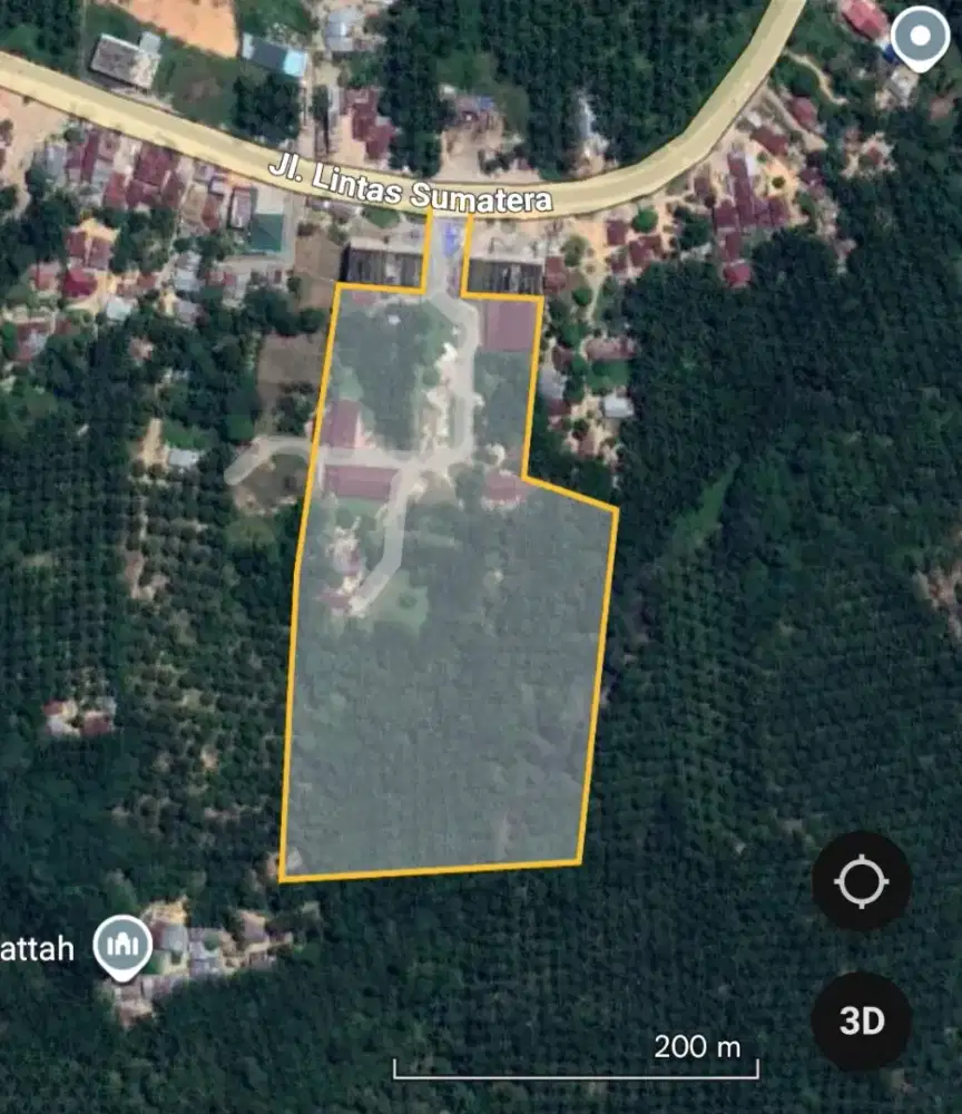 Tanah Bagan Batu Pinggir Jalan