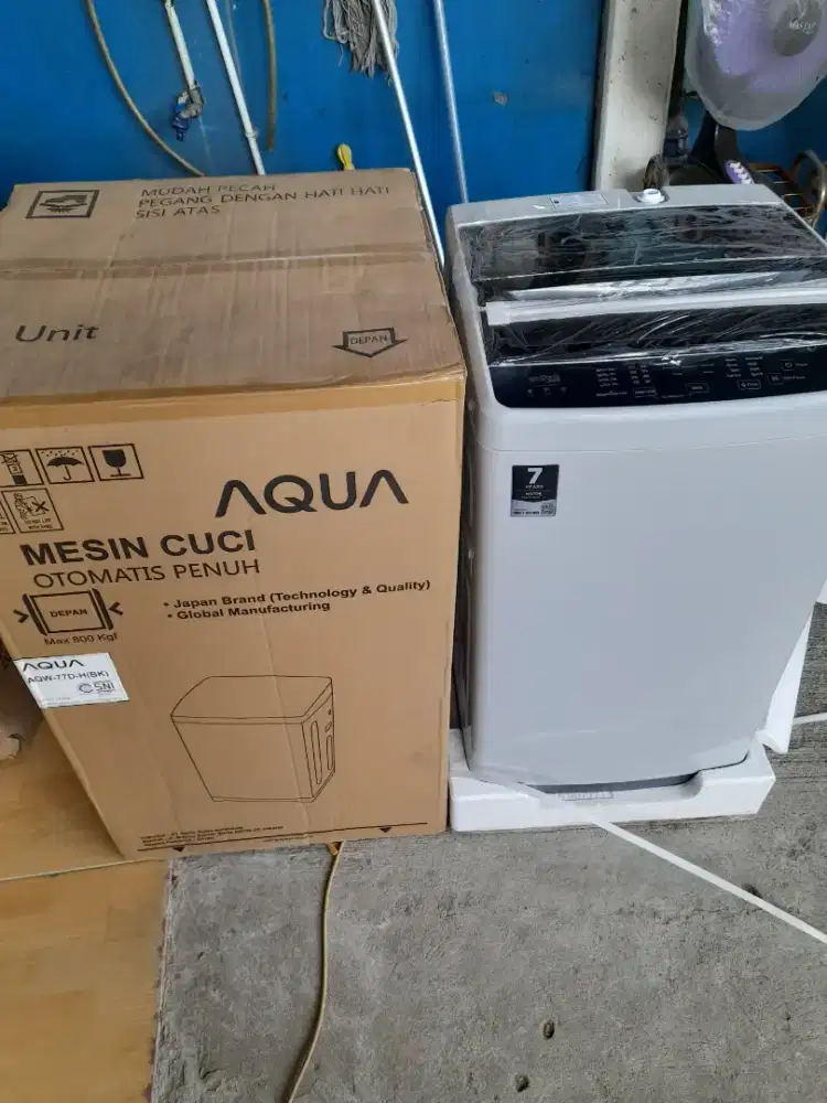 MESIN CUCI TOP LOADING AQUA AQW-77DH