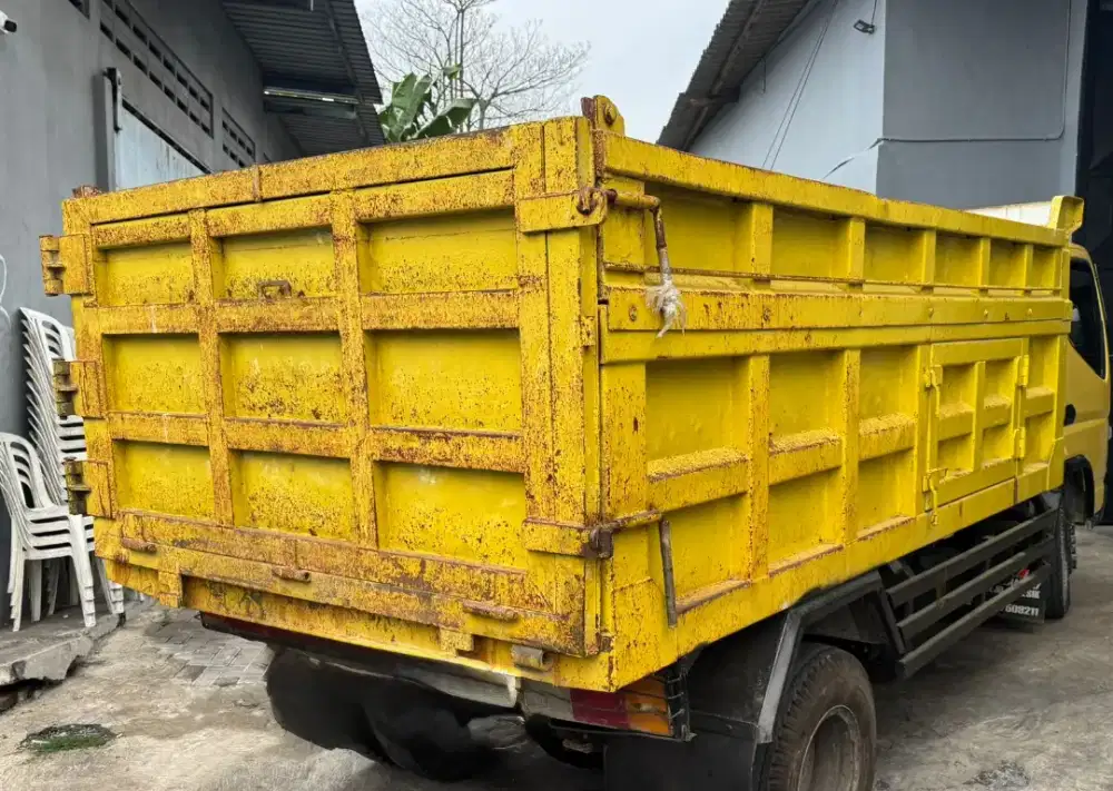 Bak Dump Truk Canter FE 75 SHDX komplit