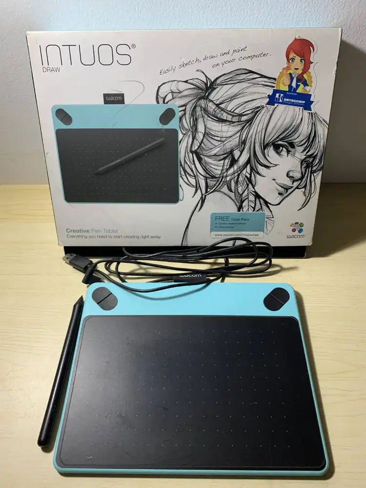 Wacom Intuos Draw CTL-490 Pen Tablet